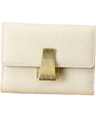 Compact casual leather wallet designed for organizing cards and everyday essentials.
