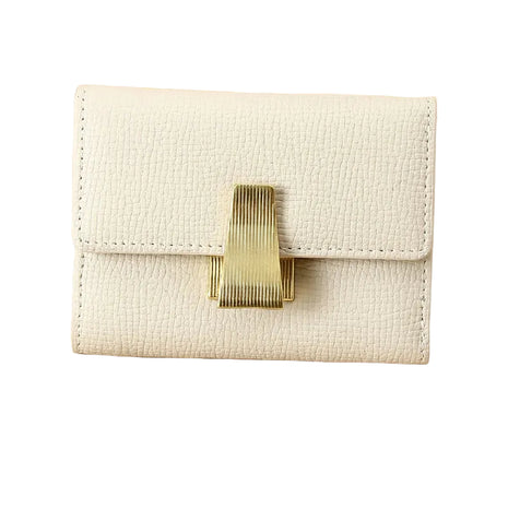 Compact casual leather wallet designed for organizing cards and everyday essentials.