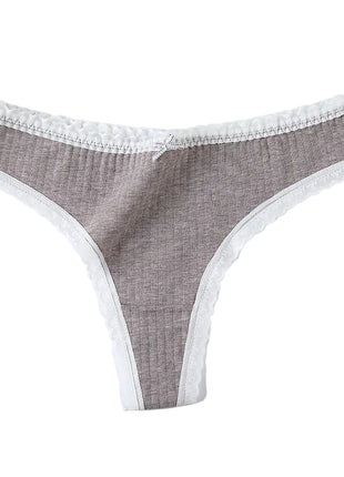 Women's Low Waist Cotton No-Show Thong
Breathable Cotton Seamless Thong Underwear
Soft Antibacterial Women's Cotton Thong
Versatile Cotton Seamless Everyday Thong