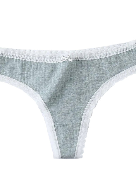 Soft Antibacterial Women's Cotton Thong