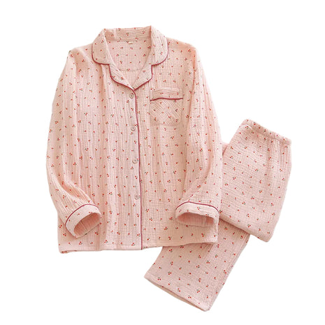 Women's Lightweight Cotton Cherry Sleepwear BLNDL