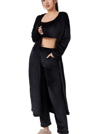 Versatile Women's Cozy 3 Piece Pyjama Set