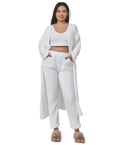 Versatile Women's Cozy 3 Piece Pyjama Set