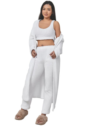 Versatile Women's Cozy 3 Piece Pyjama Set