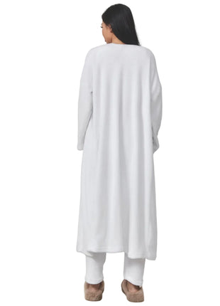 Versatile Women's Cozy 3 Piece Pyjama Set white