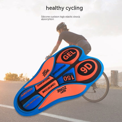 Cycling Seat Cover Sweat Wicking Shock Absorption High-density Sponge Silicone Cushions