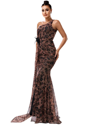 Women's One-Shoulder Leopard Sequined Evening Dress
Leopard Print Sequin Bodycon Dress
Elegant One-Shoulder Party Dress
Glamorous Leopard Evening Dress
Versatile Leopard Sequined Dress for Women
