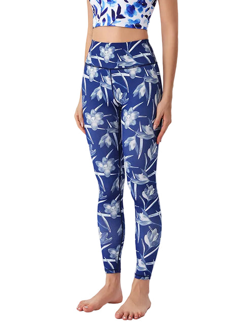 Floral Stretch Fitness Yoga Leggings for Women
