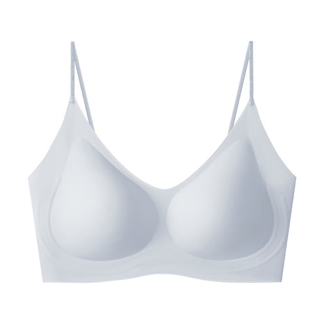 Fragrance Seamless Ultra-Thin Cool Bra for Women light Blue blndl