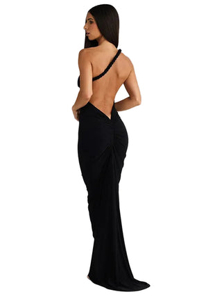 Women's Halter Backless Pleated Sheath Maxi Dress
Elegant Black Backless Halter Maxi Dress
Yellow Pleated Halter Long Dress for Women
Women's High-Waist Backless Sheath Dress
Versatile Pleated Halter Dress for Special Occasions