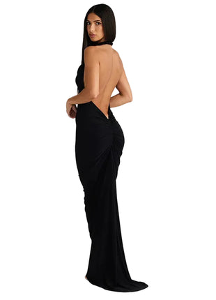 Women's Halter Backless Pleated Sheath Maxi Dress
Elegant Black Backless Halter Maxi Dress
Yellow Pleated Halter Long Dress for Women
Women's High-Waist Backless Sheath Dress
Versatile Pleated Halter Dress for Special Occasions