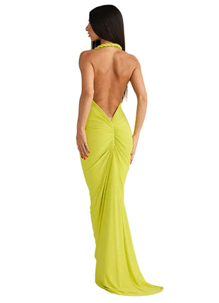 Women's Halter Backless Pleated Sheath Maxi Dress
Elegant Black Backless Halter Maxi Dress
Yellow Pleated Halter Long Dress for Women
Women's High-Waist Backless Sheath Dress
Versatile Pleated Halter Dress for Special Occasions