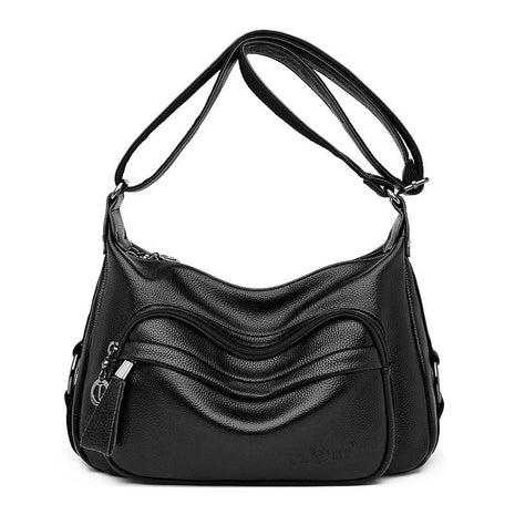 High Capacity Crossbody Handbag – Spacious Organization with Everyday Elegance black