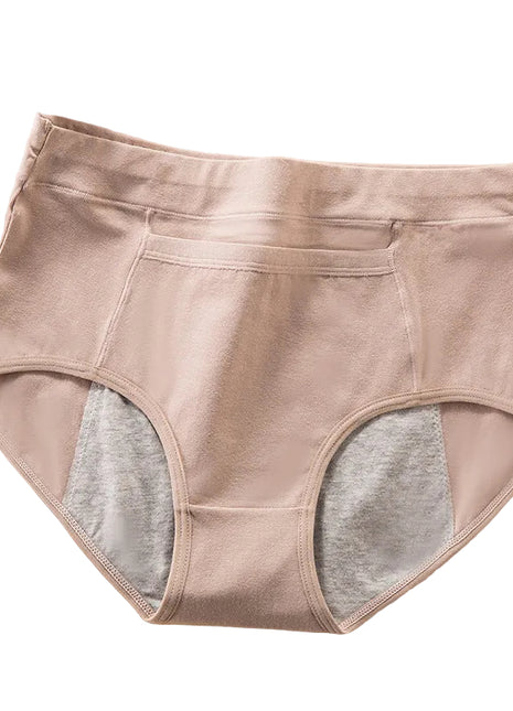 High Waist Physiological Cotton Briefs
