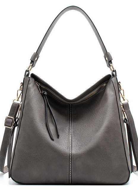 Hobo Korean Crossbody Shoulder Bag – Effortless Korean Style with Everyday Functionality grey
