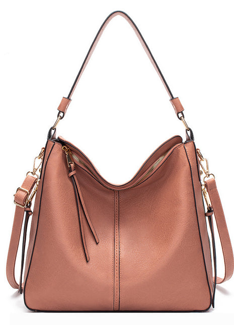 Hobo Korean Crossbody Shoulder Bag – Effortless Korean Style with Everyday Functionality pink