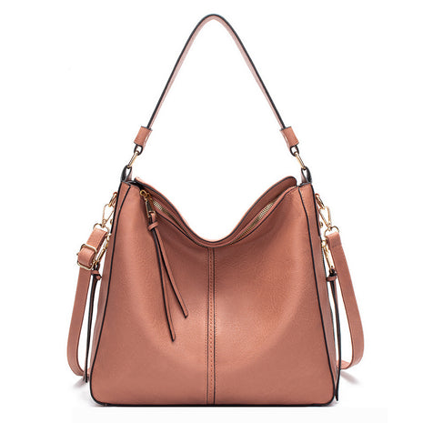 Hobo Korean Crossbody Shoulder Bag – Effortless Korean Style with Everyday Functionality pink