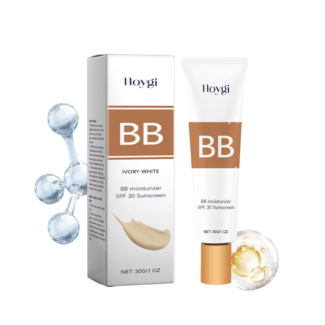 Hoygi BB cream packaging with a tube and box on a white background