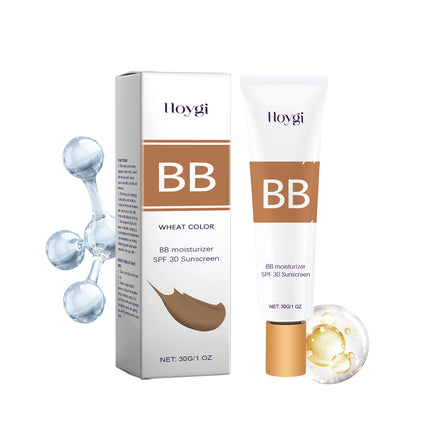 Hloygi BB cream packaging and tube on a white background