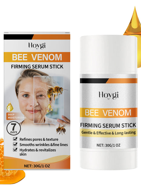 Hoygi Bee Venom Firming Stick 30g Hydrating Targeted Skincare Balm for Smoother Firmer-Looking Skin