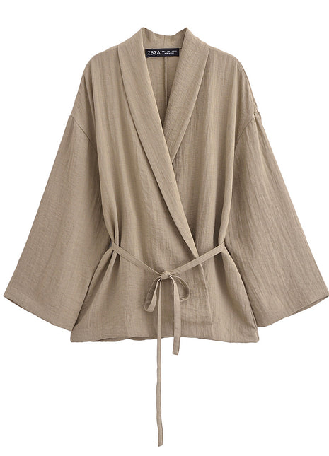 Modern Japanese Streetwear Long Sleeve Coat for Women