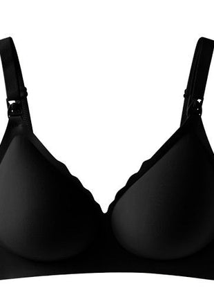 Versatile Breastfeeding Support Bra Black