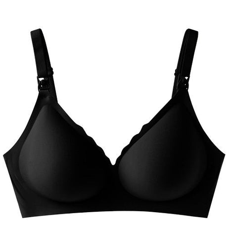 Versatile Breastfeeding Support Bra Black
