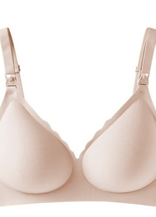 Women's Wire-Free Breastfeeding Bra
Comfortable Seamless Maternity Bra
Soft Nylon Wireless Nursing Bra
Versatile Breastfeeding Support Bra