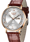 Belt rose gold white