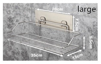 Bathroom Stainless Steel Shelf