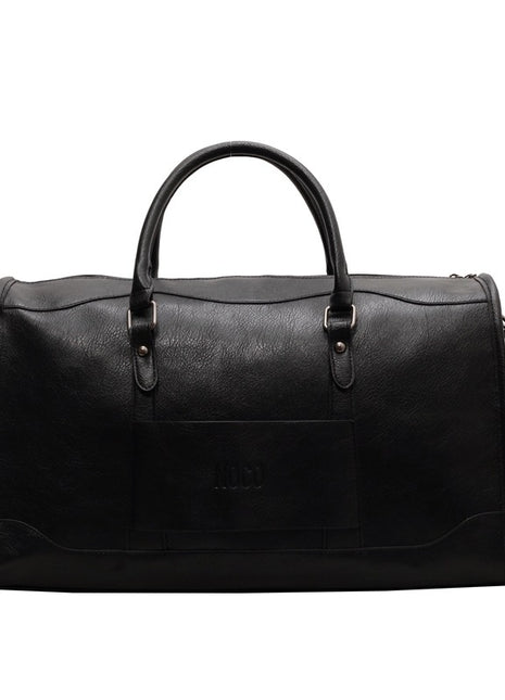 Large Capacity Leather Satchel Handbag | Waterproof PU Leather Tote Bag black