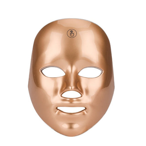 Máscara de luz LED fotónica para rejuvenecimiento de la piel con pantalla táctil de siete colores | Máscara de terapia facial LED multi-luz para el rejuvenecimiento de la piel