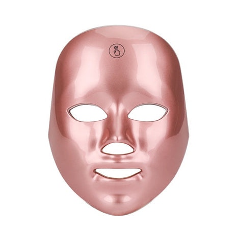 Máscara de luz LED fotónica para rejuvenecimiento de la piel con pantalla táctil de siete colores | Máscara de terapia facial LED multi-luz para el rejuvenecimiento de la piel
