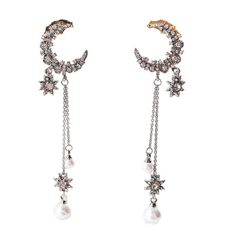 Pendientes de Tassels y Estrellas