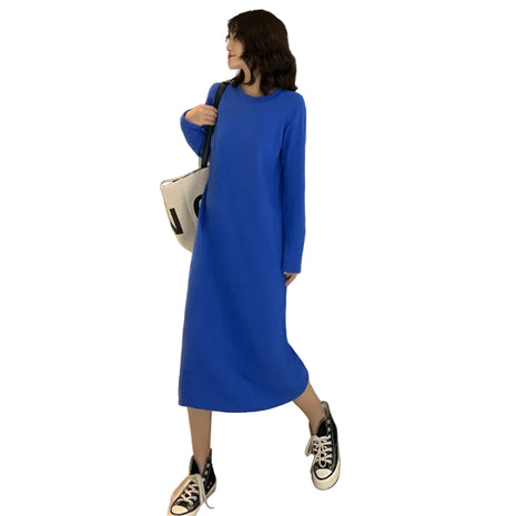 Blue long dress BLNDL 