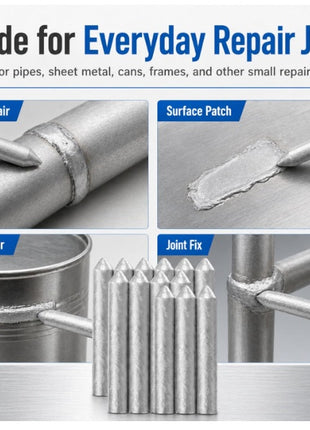 Low-Temperature Repair Welding Rods – Household Copper-Aluminium Electrodes for Iron, Steel & Pipe