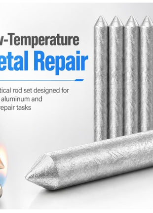 Low-Temperature Repair Welding Rods – Household Copper-Aluminium Electrodes for Iron, Steel & Pipe