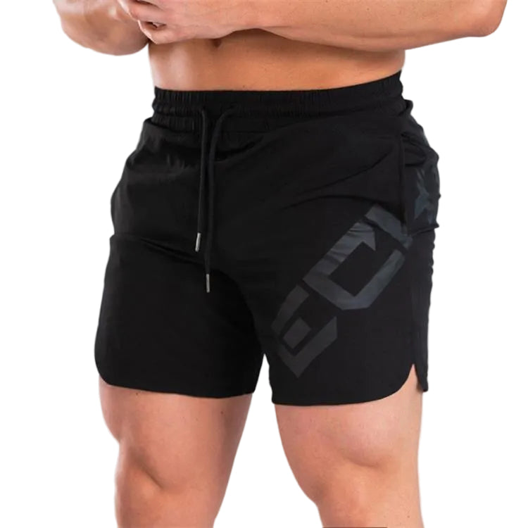 Men's Elastic Quick-Dry Summer Shorts black