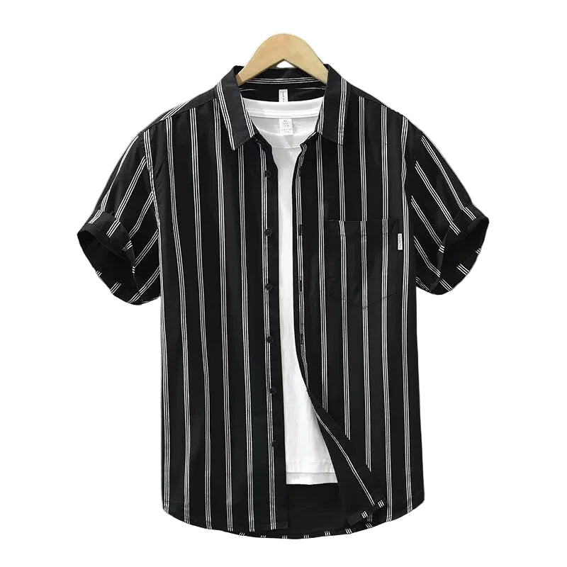 Men's Summer Japanese Tie-Dye Short-Sleeve Shirt