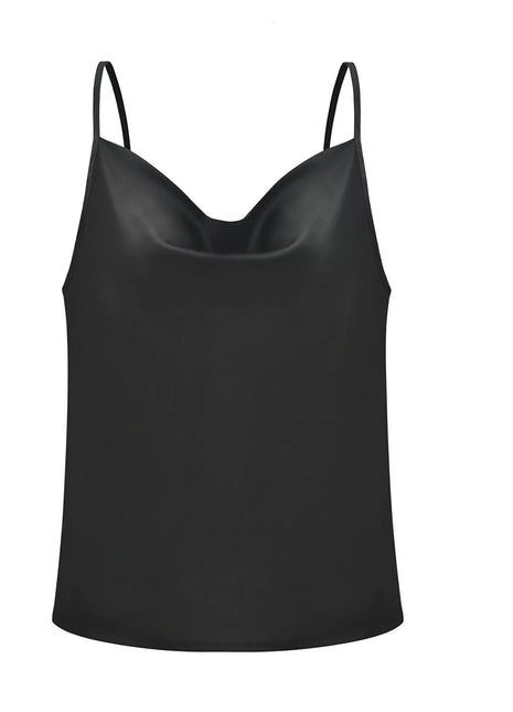 Minimalist women's tank top featuring a simple camisole silhouette for everyday casual wear.