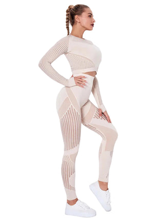 Moisture-Wicking Women's Fitness Clothing Set Ethkafi