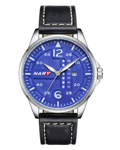 NARY versatile quartz watch for business, travel, and casual outfits
