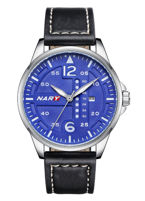 NARY versatile quartz watch for business, travel, and casual outfits
