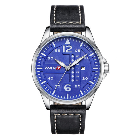 NARY versatile quartz watch for business, travel, and casual outfits