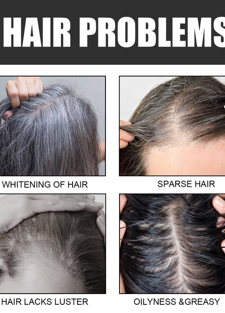 Nova Grey Hair Darkening Bar 55g | Hair & Scalp Cleansing Soap