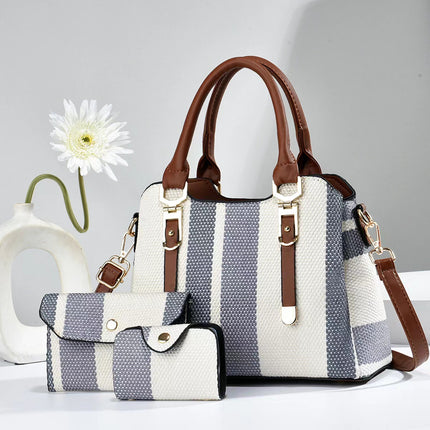 New Canvas Handbags Set