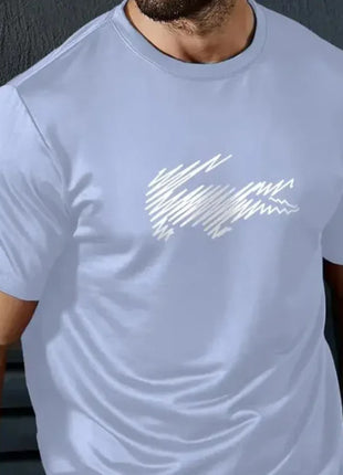 カジュアル3Dプリント半袖Tシャツ