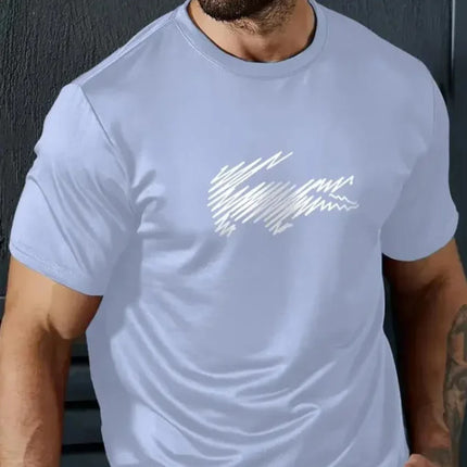 Casual 3D Printed Short Sleeve T-Shirt