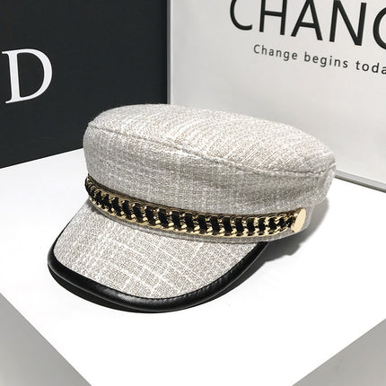 French Elegant Style Octagonal Cap