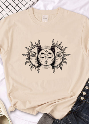 魔女トリプルムーンゴシックサンTシャツ